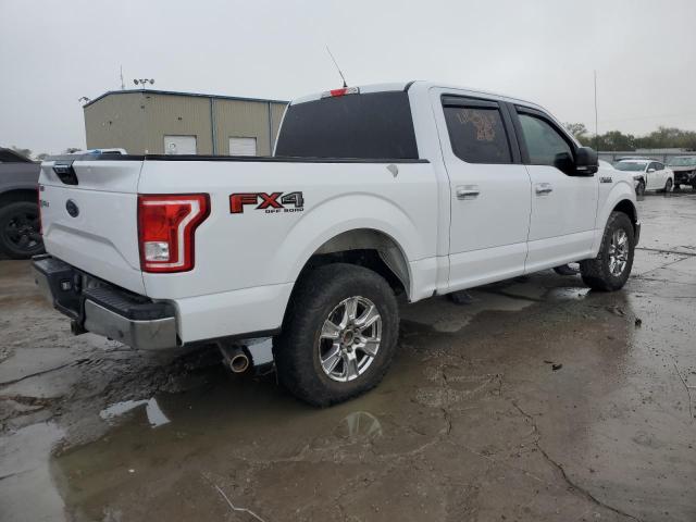 FORD F150 SUPER 2017 white crew pic gas 1FTEW1EF9HKC48657 photo #4