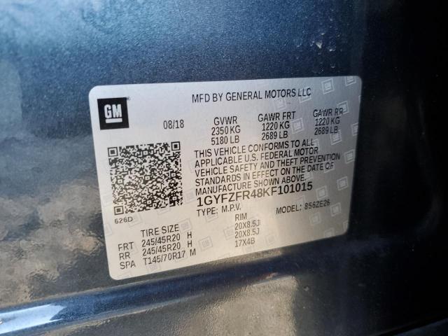 2019 CADILLAC XT4 SPORT - 1GYFZFR48KF101015