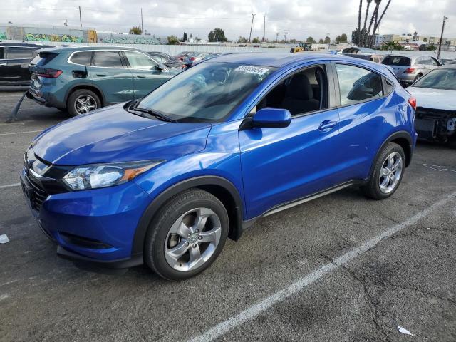 HONDA HR-V LX 2018 blue  gas 3CZRU5H33JM717623 photo #1