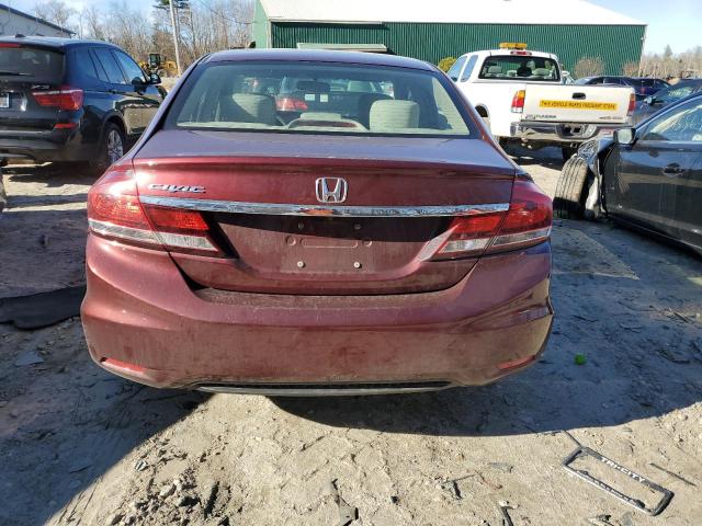 VIN 2HGFB2E55FH504439 2015 HONDA CIVIC no.6