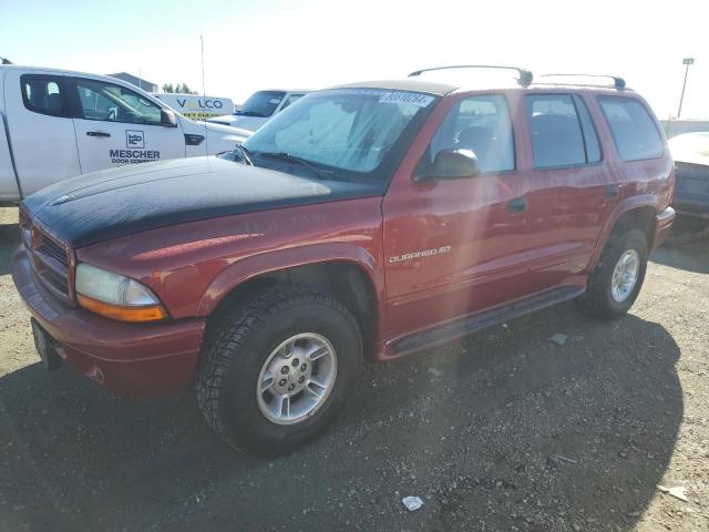 DODGE DURANGO 2001 red  gas 1B4HS28Z61F579891 photo #1