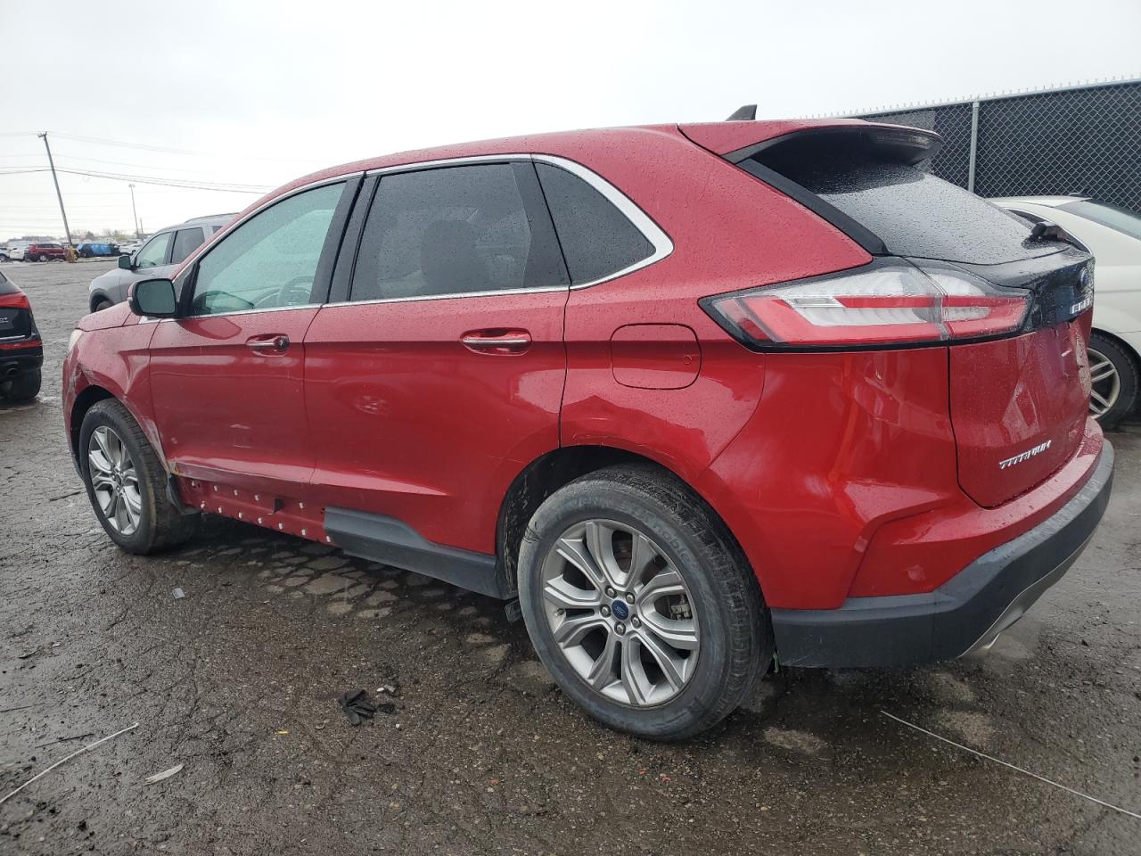 Lot #3030446490 2021 FORD EDGE TITAN