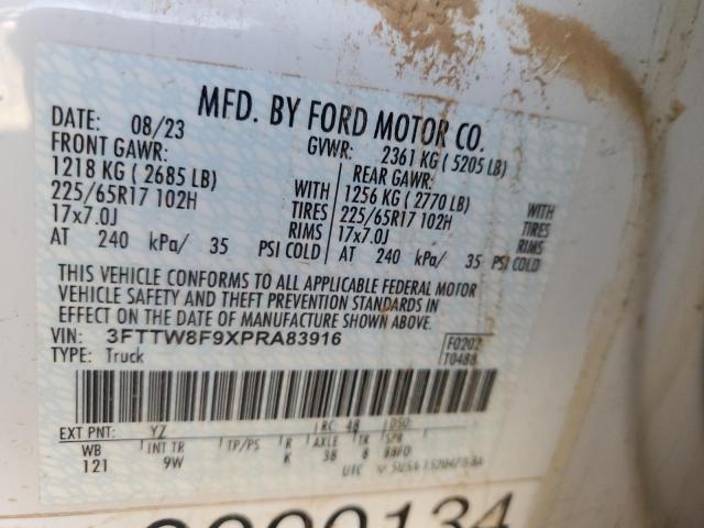 2023 FORD MAVERICK X 3FTTW8F9XPRA83916