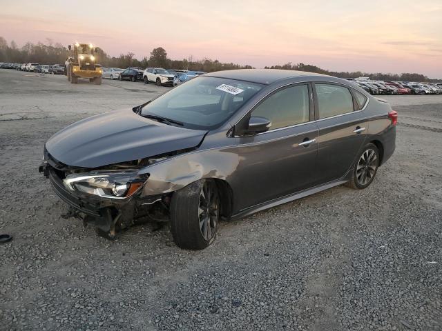 NISSAN SENTRA S 2018 charcoal  gas 3N1AB7AP6JY212267 photo #1