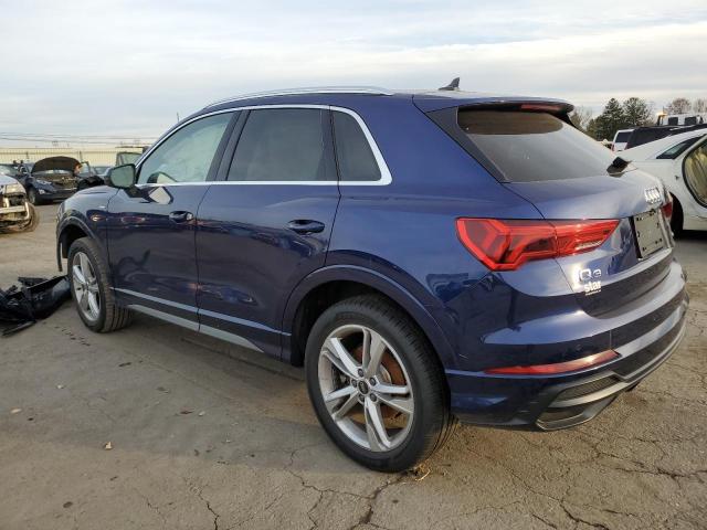 AUDI Q3 PREMIUM 2022 blue  gas WA1EECF36N1033784 photo #3