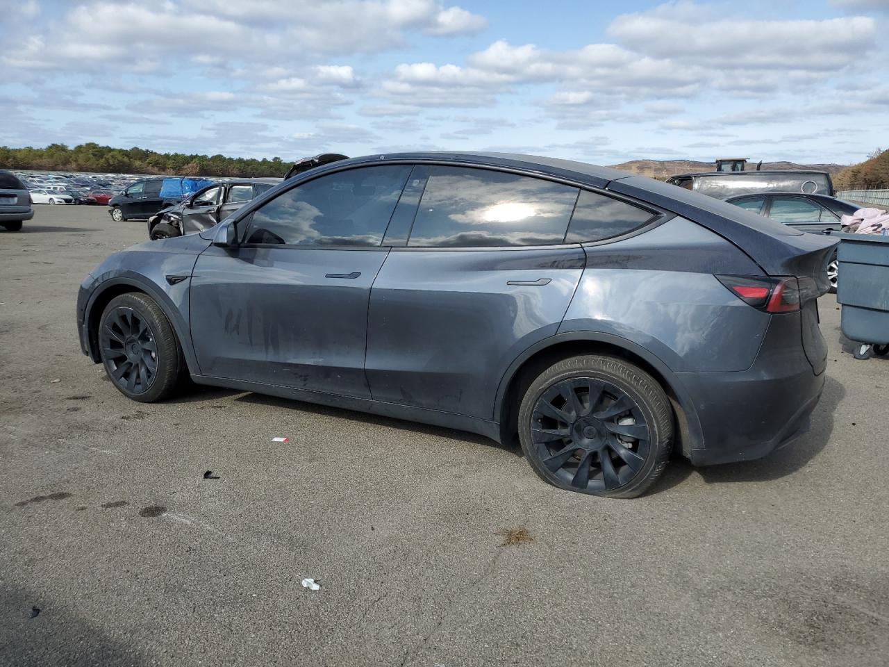 Lot #3036945773 2022 TESLA MODEL Y