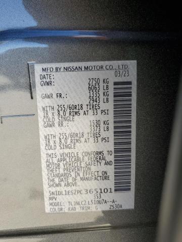 2023 INFINITI QX60 PURE 5N1DL1ES2PC365101