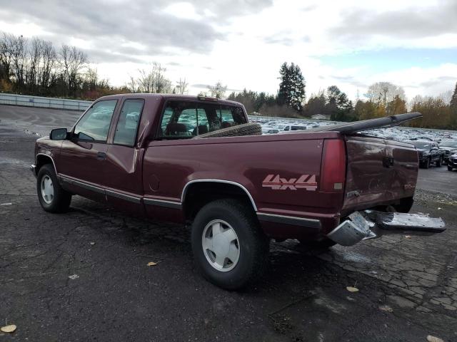 GMC SIERRA K15 1996 red  gas 2GTEK19R2T1548629 photo #3