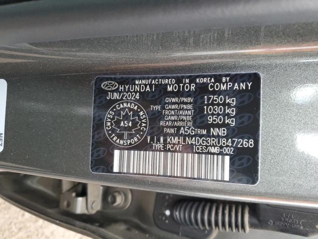 2024 HYUNDAI ELANTRA LU KMHLN4DG3RU847268