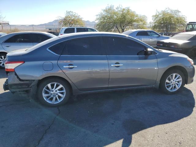 NISSAN SENTRA S 2015 gray  gas 3N1AB7AP0FY214426 photo #4