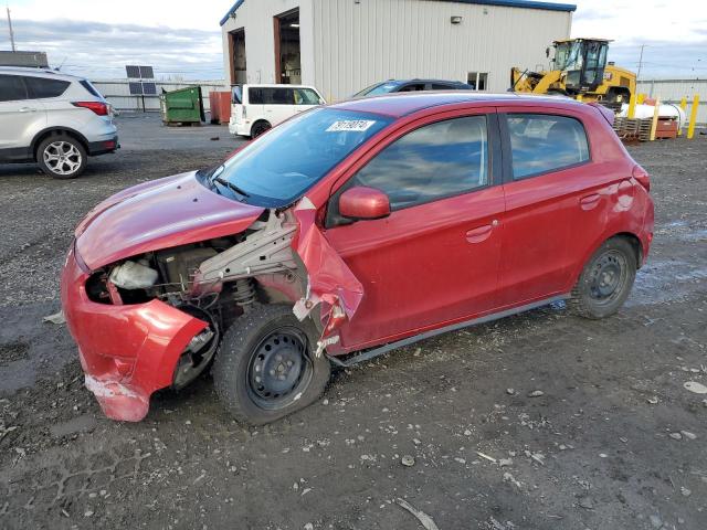 MITSUBISHI MIRAGE DE 2015 red  gas ML32A3HJ9FH040434 photo #1