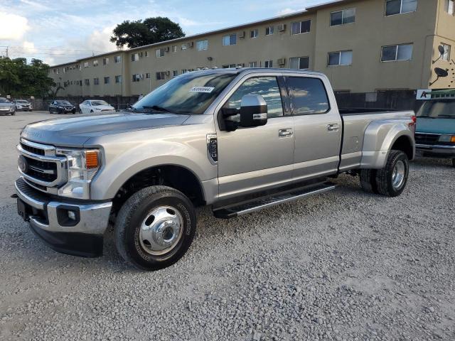 FORD F350 SUPER 2020 silver  gas 1FT8W3DN4LEC59753 photo #1