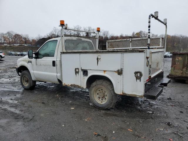 FORD F250 SUPER 2003 white pickup gas 1FTNF21L53EA62851 photo #3