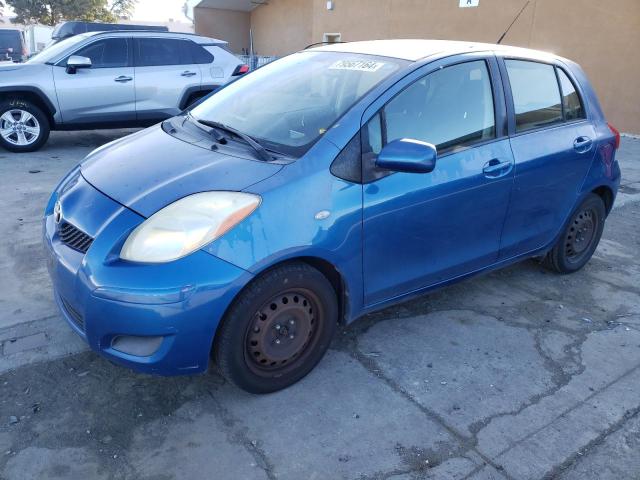 TOYOTA YARIS 2009 blue  gas JTDKT903995244678 photo #1