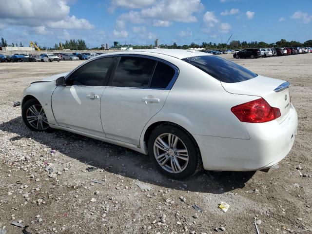 INFINITI Q40 2015 white  gas JN1CV6AP2FM503692 photo #3