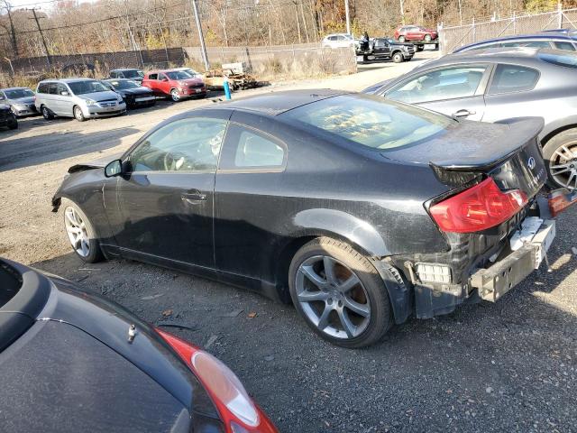 INFINITI G35 2004 black  gas JNKCV54E14M814852 photo #3