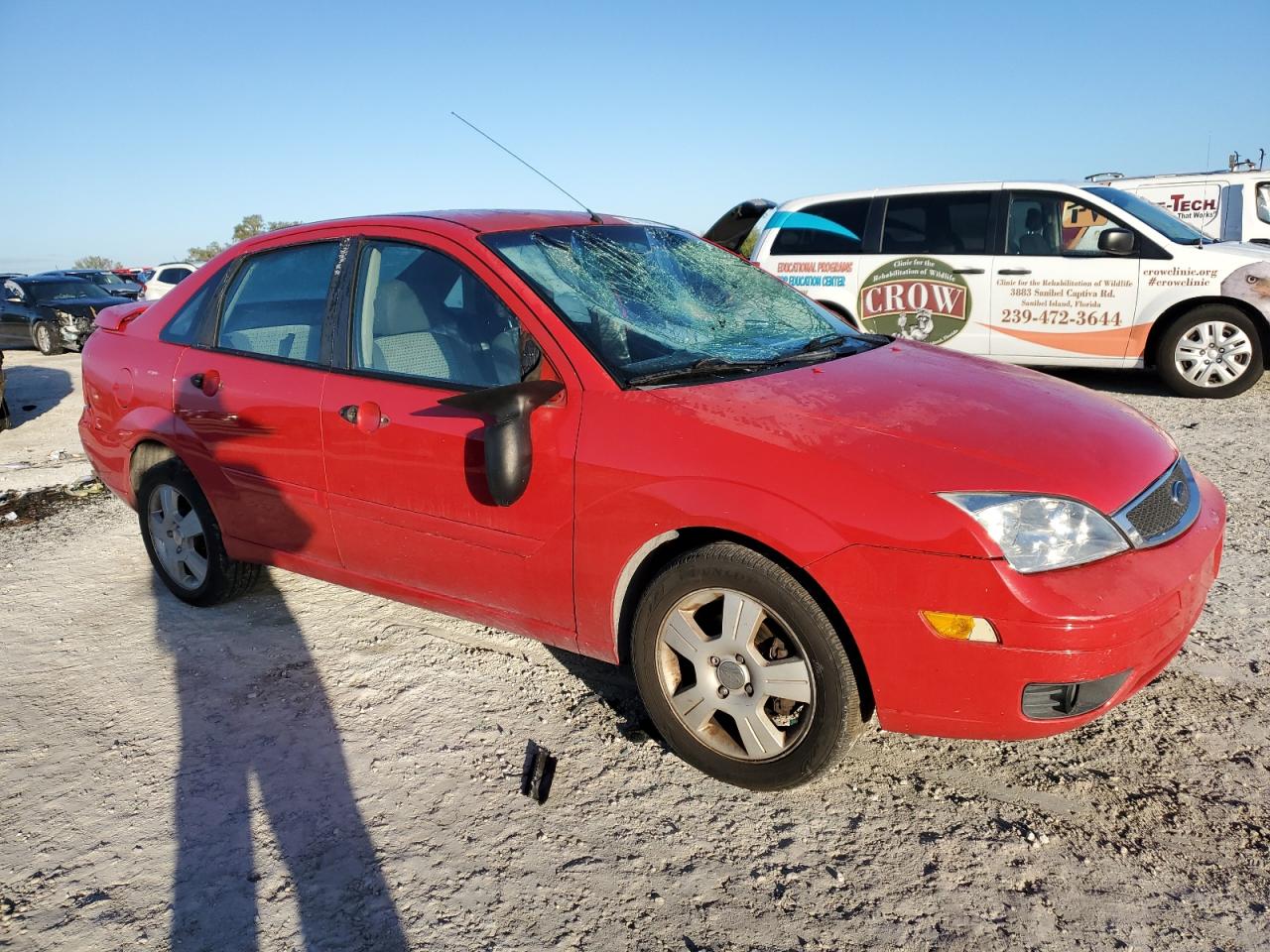 Lot #3024514373 2006 FORD FOCUS ZX4