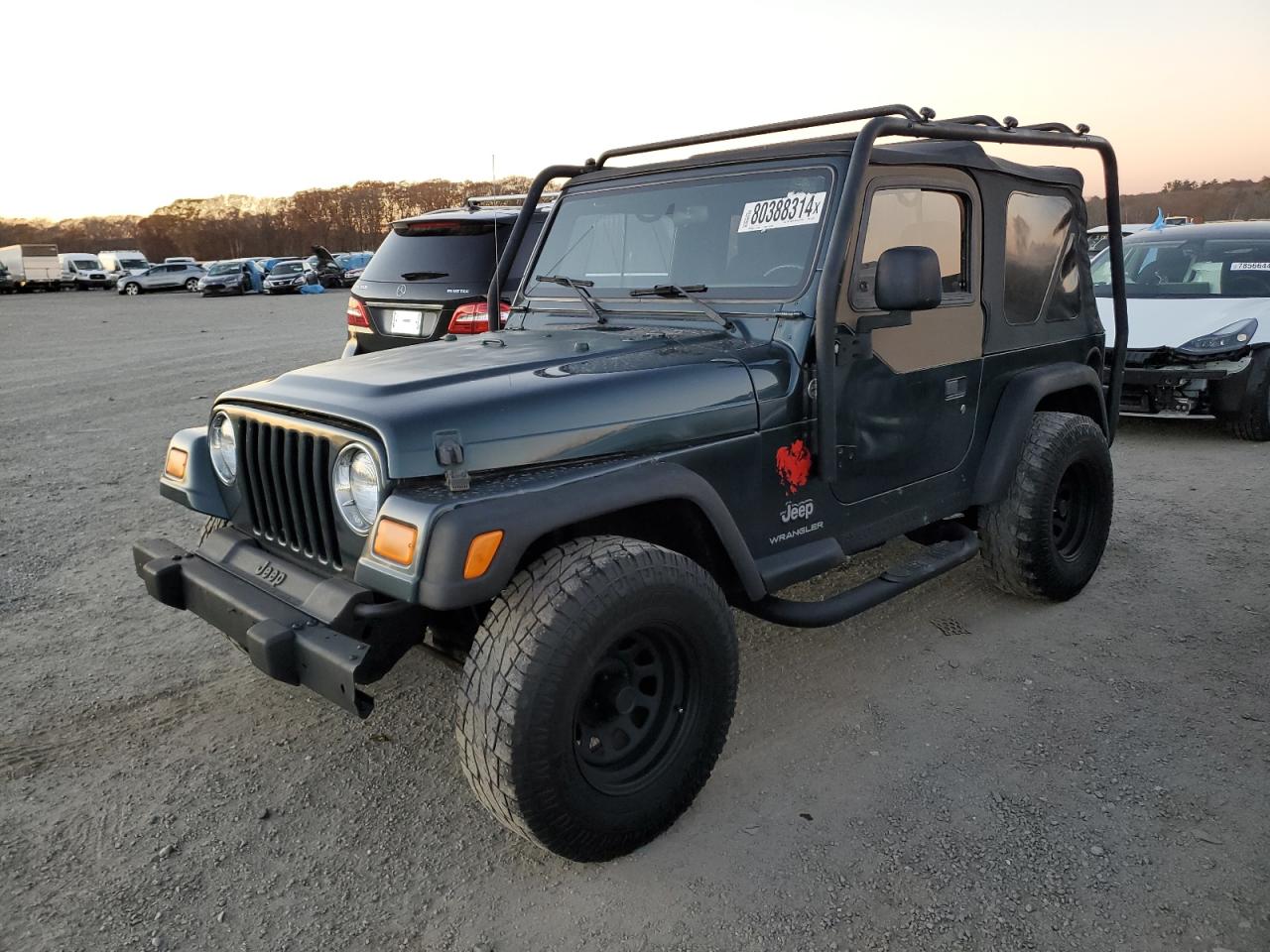 Lot #2986646107 2005 JEEP WRANGLER /