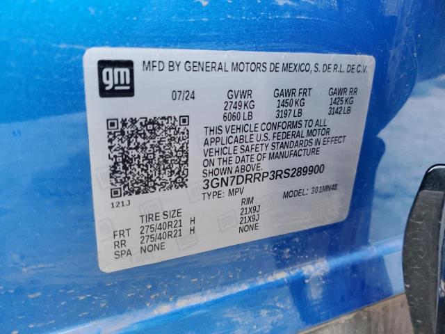 2024 CHEVROLET EQUINOX 3R 3GN7DRRP3RS289900