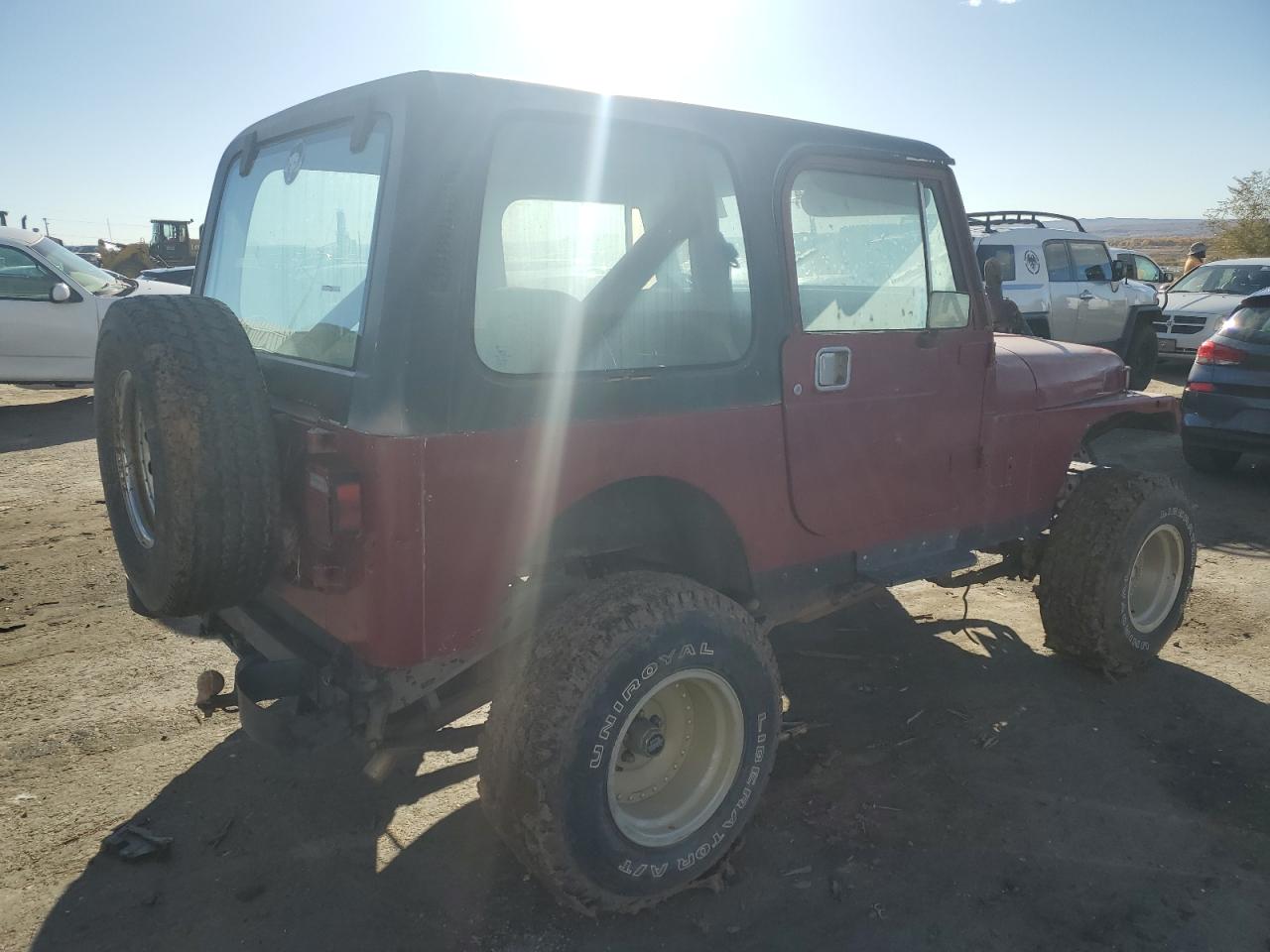 Lot #2989202618 1988 JEEP WRANGLER S