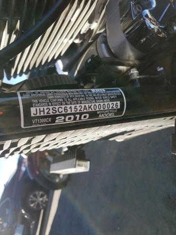 2010 HONDA VT1300 CX - JH2SC6152AK000026