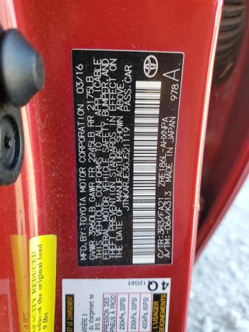 2016 TOYOTA SCION IM - JTNKARJE3GJ521119