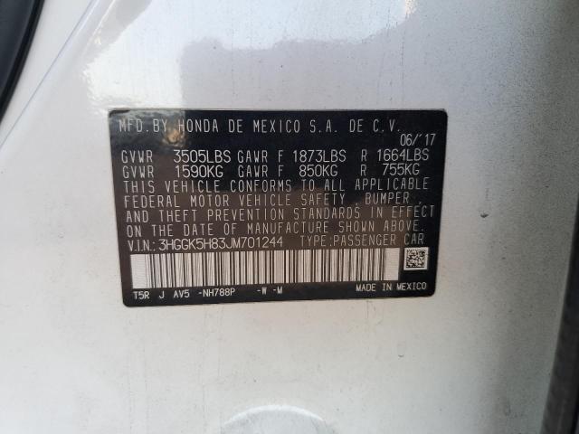 2018 HONDA FIT EX - 3HGGK5H83JM701244