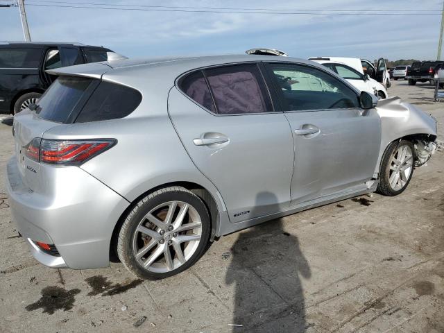 LEXUS CT 200 2015 silver hatchbac hybrid engine JTHKD5BH3F2226767 photo #4