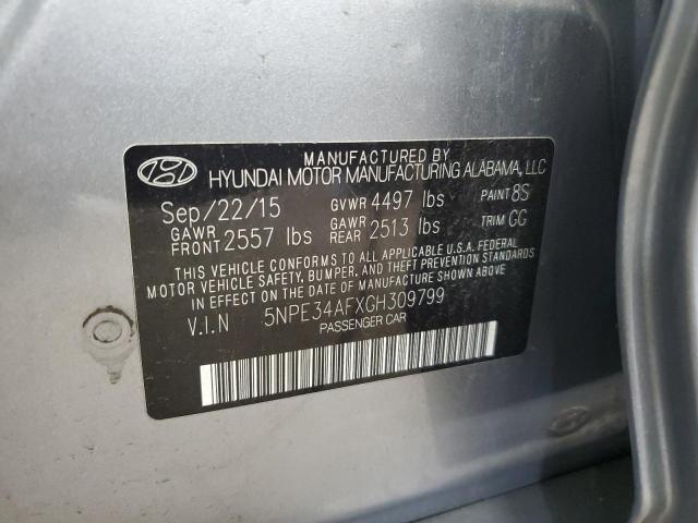 2016 HYUNDAI SONATA SPO - 5NPE34AFXGH309799