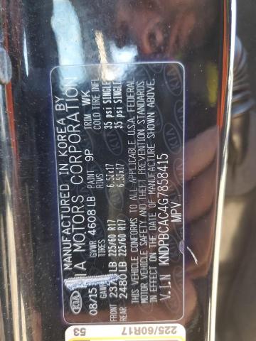 2016 KIA SPORTAGE L - KNDPBCAC4G7858415