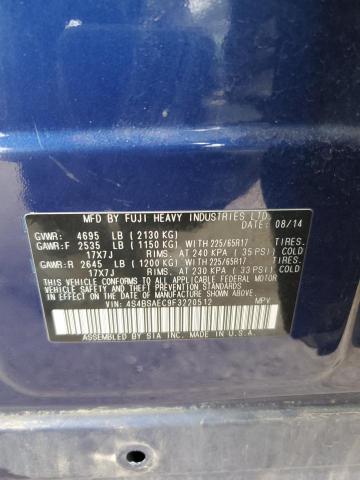 2015 SUBARU OUTBACK 2. - 4S4BSAEC9F3220512