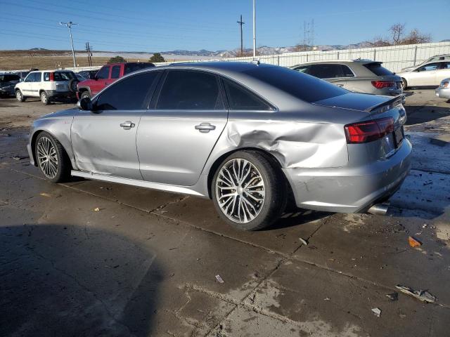 AUDI A6 PREMIUM 2017 silver  gas WAUF2AFC2HN057453 photo #3