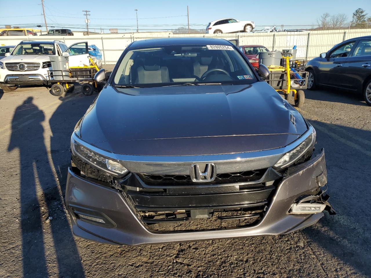 Lot #3030635162 2018 HONDA ACCORD EX