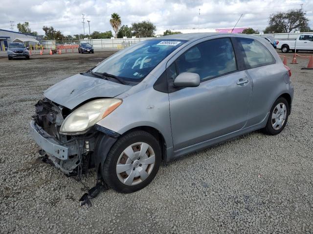 TOYOTA YARIS 2009 silver  gas JTDJT903X95222992 photo #1