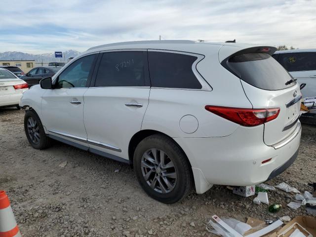 INFINITI JX35 2013 white 4dr spor gas 5N1AL0MM4DC350935 photo #3