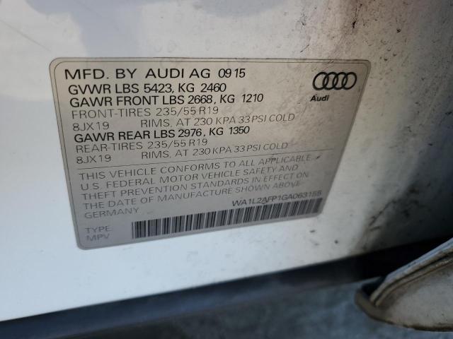 VIN WA1L2AFP1GA063155 2016 AUDI Q5 no.12