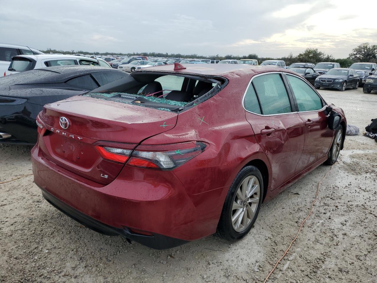 Lot #2980897376 2021 TOYOTA CAMRY LE