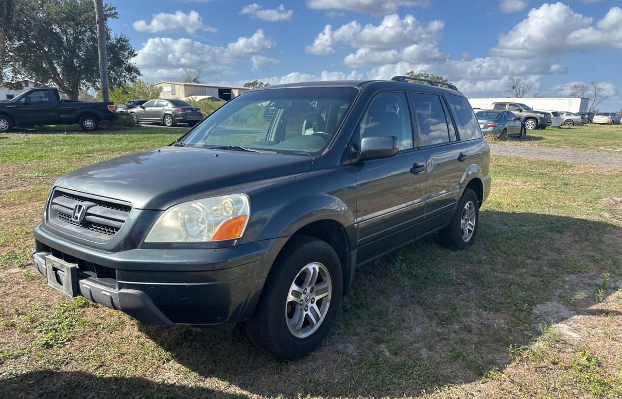 Lot #2976253509 2004 HONDA PILOT EXL