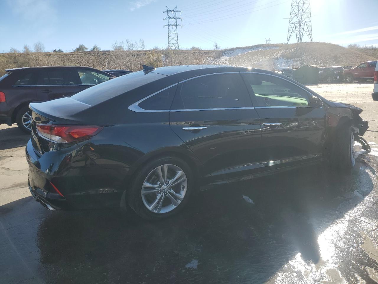 Lot #2991946247 2018 HYUNDAI SONATA SPO