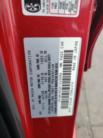 2015 MAZDA 3 GRAND TO - JM1BM1M36F1240096