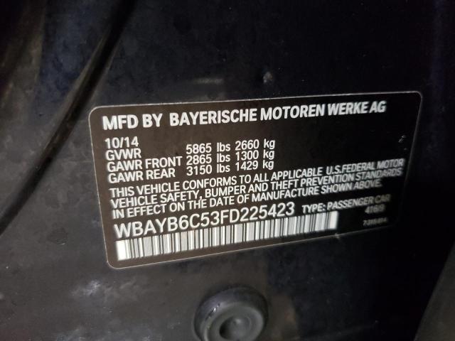 VIN WBAYB6C53FD225423 2015 BMW 7 SERIES no.12