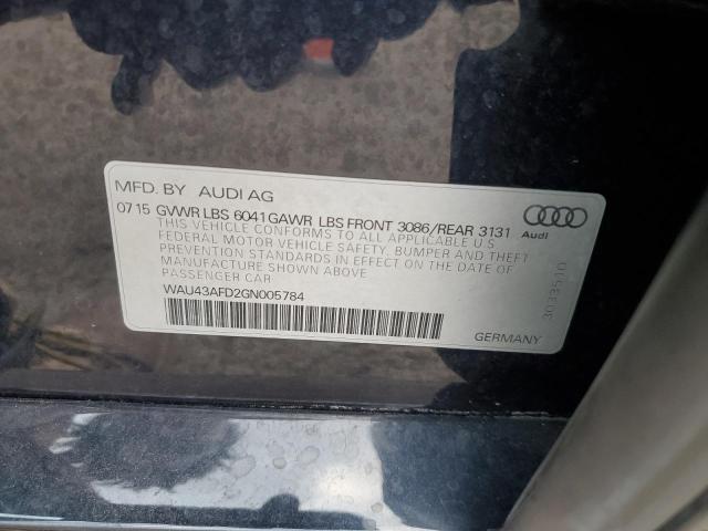 2016 AUDI A8 L QUATT - WAU43AFD2GN005784