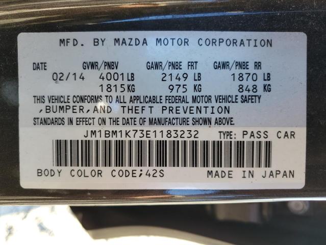 VIN JM1BM1K73E1183232 2014 MAZDA 3 no.12