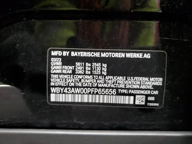 2023 BMW I4 EDRIVE - WBY43AW00PFP65656