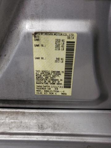 2015 NISSAN ALTIMA 2.5 - 1N4AL3AP5FC151731