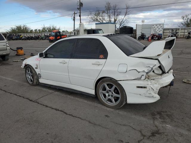 MITSUBISHI LANCER EVO 2005 white sedan 4d gas JA3AH86D45U028033 photo #3