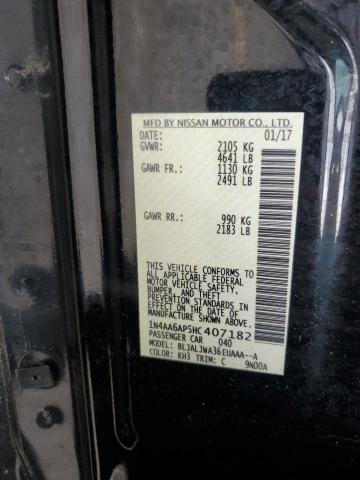 2017 NISSAN MAXIMA 3.5 - 1N4AA6AP5HC407182