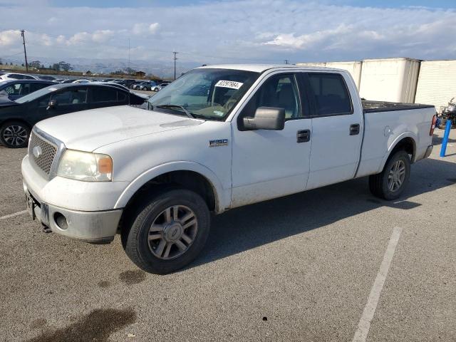 FORD F150 SUPER 2006 white  gas 1FTPW14556KD85299 photo #1