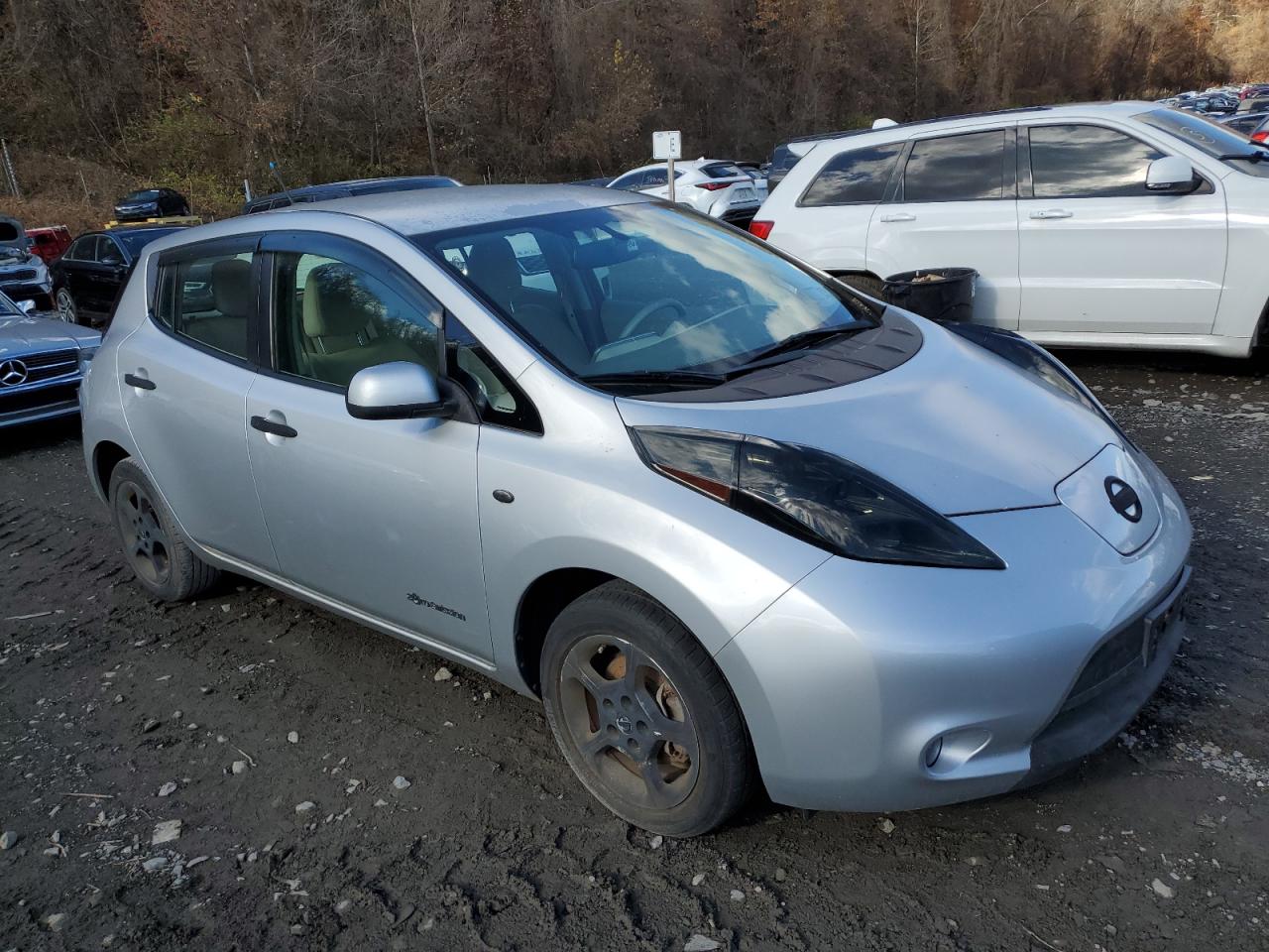 Lot #2971917055 2012 NISSAN LEAF SV