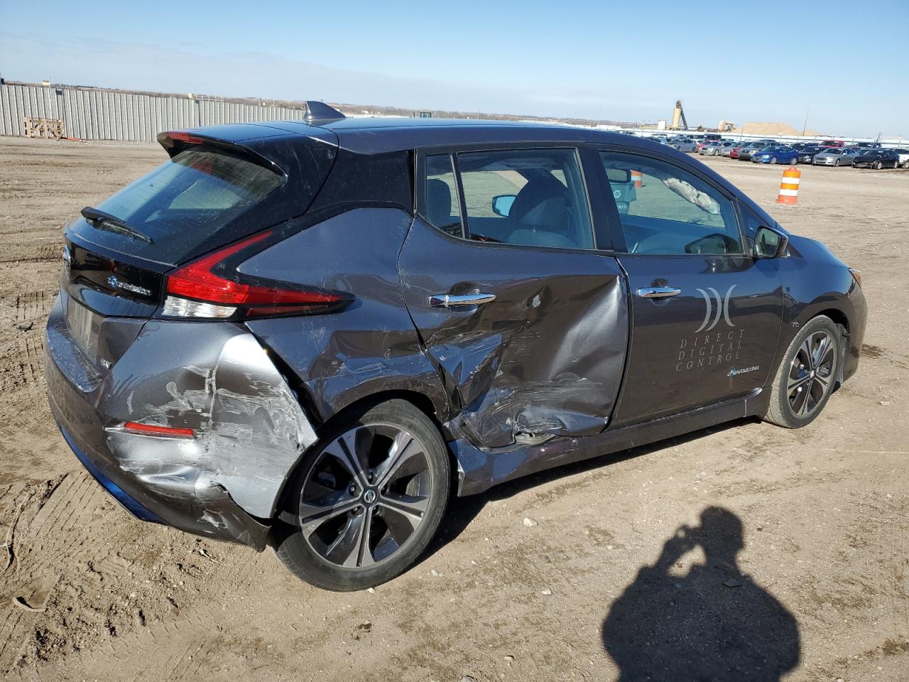 Lot #2969984971 2018 NISSAN LEAF S